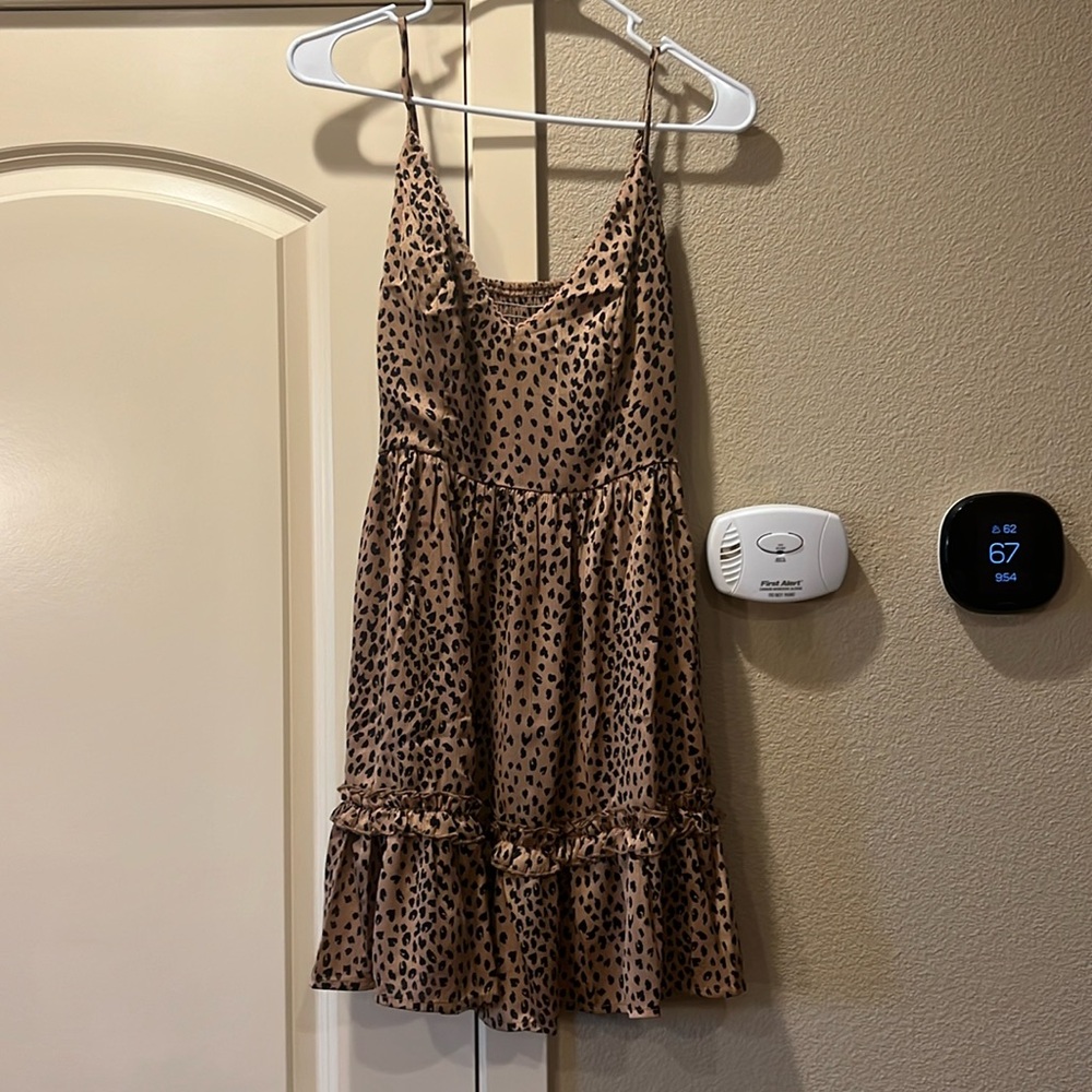 Small cupshe cheetah dress